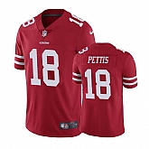 Nike 49ers 18 Dante Pettis Red Vapor Untouchable Limited Jersey Dzhi,baseball caps,new era cap wholesale,wholesale hats
